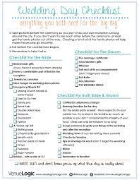 Before your wedding, i will create a shot list. Wedding Day Checklist For The Bride Groom Chicago S Premier