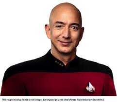 Jeff bezos twitter account was hacked png image with transparent background. Amazon Ceo Jeff Bezos Plays Role In Star Trek Beyond Geekwire