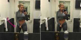 Kardashian has not responded to the accusations. Why Khloe Kardashian Photoshopped Her Gym Selfie Khloe Kardashian Photoshop Fail