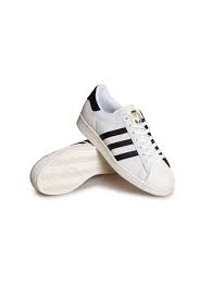 Adidas originals herren superstar schwarz/gold metallic eh1543. Adidas Superstar Adv Schuh Weiss Schwarz Gold Bonkers