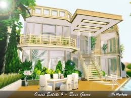 Hover over the pulsing plumbobs to see screenshots of marked areas. Top 5 Base Game Homes For The Sims 4 Elplins Corner