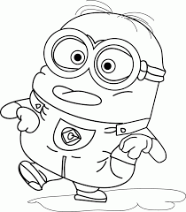 Touch device users can explore by touch or with swipe gestures. Free Minion Coloring Pages Coloring Home