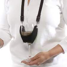 Amazon Com Wine Glass Holder Necklace Wine Accessory Sets Bar Tools Drinkware