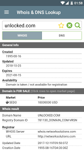 Whois Dns Lookup For Android Apk Download
