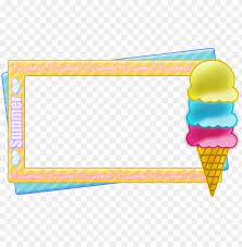 Maybe you would like to learn more about one of these? Ice Cream Border Summer Free Ice Cream Clip Art Borders Png Image With Transparent Background Toppng