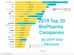 Directory of pharmaceutical & biotech companies in switzerland. Top 20 Biopharma Companies Based On 2019 Total Revenue Pharmashots Pharmashots