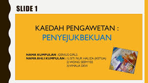 Pemeliharaan dan pemuliharaan unit 6: Pengawetan Makanan Ppt Download