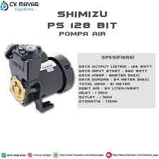 Pompa air shimizu non auto ps 116 bit: Shimizu Ps 128 Bit Mesin Pompa Air Terbaru Juli 2021 Harga Murah Kualitas Terjamin Blibli