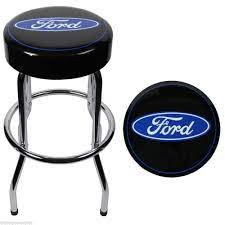 Free returns · order pickup · 5% off w/ redcard Ford Garage Bar Stool Ford Tough Powerstroke Blue Black Bar Stool Chair Shop Work Bench Garage Logo Garage Stool Black Bar Stools Garage Work Bench
