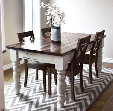 Ana White Used Various Minwax Stain And Finish Products Along With Milk Paint To Comp Diy Farmhouse Table Plans Farmhouse Table Plans Farmhouse Kitchen Tables