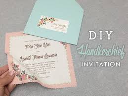 Diy Vintage Hanky Wedding Invitation With Free Template Handkerchief Wedding Invitation Wedding Invitations Diy Wedding Invitations Printable Templates