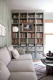 Built In Ikea Billy Bookcase Hack A Beautiful Mess Recipe Bookshelves Built In Ikea Billy Bookcase Billy Bookcase Hack