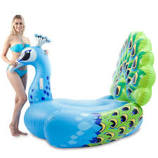 Check out our pool peacock blue selection for the very best in unique or custom, handmade pieces from our shops. Joyin Giant Inflatable Peacock Pool Float Fun Beach Floaties Swim Party Toys Pool Island Summer Pool Raft Lounge For Adults Kids Toys