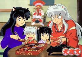 Inuyasha And Kagome Kids So Adorable Kagome And Inuyasha Inuyasha Anime