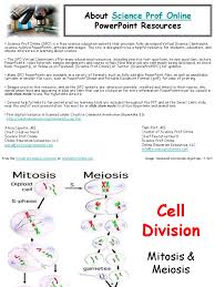 Check spelling or type a new query. Cell Division Mitosis Meiosis Biology Lecture Mitosis Meiosis
