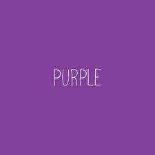 Any of a group of colors with a hue between that of violet and red. Purple By Mezzo