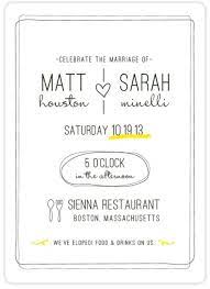 Pin By Kacey Fetters On Wed Elope Party Later Wedding Ceremony Invitations Wedding Reception Invitations Elopement Announcement