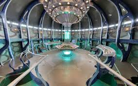 This Interior Of The New Tardis Is So Good Sort Of Thing I Was Thinking For My Studio Set Tardis Doctor Who Timey Wimey Stuff
