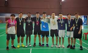 The post shall be 1.55m in height from the surface of the court and shall remain vertical when the net is strained. Uow Malaysia Kdu Penang University College Interschool Badminton Competition 2019