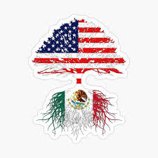 The concacaf nations league final between usa and mexico will be played at the empower stadium. Mexican Roots Mexican American Mexico Grown Mexico Usa Flag Mexico Art Design For Men Women Kids Youth Family Sticker By Maindeals In 2021 Mexico Art Design Mexico Art Mexican Culture Art