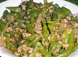 Ginisang Baguio Beans W Pork Giniling Pork Giniling Recipe Giniling Recipe Pork Recipes