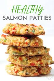 You make salmon patties with just a base of canned salmon, shredded bread (or breadcrumbs or even saltines), chopped onion, and egg to bind it all into patties, and then these salmon cakes are quickly fried. Baked Salmon Cakes Marisa Moore Nutrition
