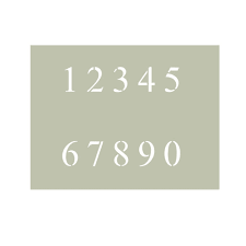 Times new roman is a classic choice. Times New Roman Number Stencil Set Craftcuts Com