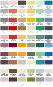 Color Standards Chart Bs4800 Color Chart British Standard
