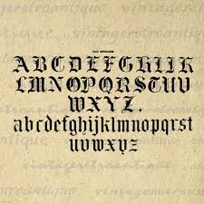 Ancient Alphabet Old English Digital Image Find More Printable Graphics In My Etsy Shop Vintager Ancient Alphabets Old English Letters Old English Alphabet