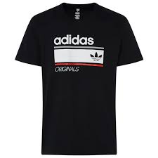 Black And White Adidas Shirts Adidas Originals Retro T Shirt Men S Champs Sports In 2020 Adidas Shirt Mens Mens Tshirts Shirts