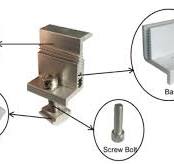 China Adjustable End Clamp For Solar PV Panel Suppliers ...