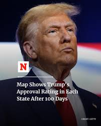 Trump's state-by-state approval ratings offer an early snapshot of how  voters across the country are responding to his second term.