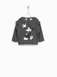 image 1 de sweat minnie mouse de zara cocuk kiyafetleri zara cocuk modasi