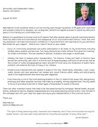 Activist holds meeting