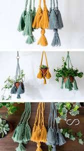 Mini Makramee Blumenampel Hangender Topf Deko Balkon Pflanzen Dekoration Makramee Dekoration Fruhling Wohnzimmer Kleine Ampel In 2020 Macrame Plant Hanger Macrame Plant Diy Gifts
