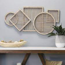 Introducing my basket wall art! Rattan Wall Decor Wayfair