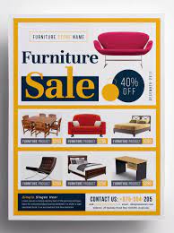 Furniture Sale Flyer Template Psd Furniture Sale Poster Sale Flyer Furniture Sale