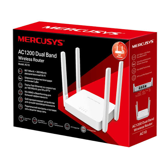 Router Mercusys AC10 AC1200 - TICOTEK.COM