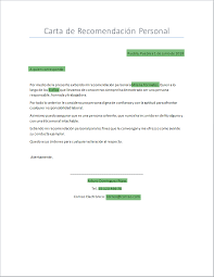 Quien suscribe, nombre y apellido de la persona que emite la carta, titular del documento de identidad nº número de documento de identidad de la persona que recomienda, por medio de la presente tengo a bien presentar al sr. Carta De Recomendacion Personal Ejemplos Formato Word Pdf Gratis