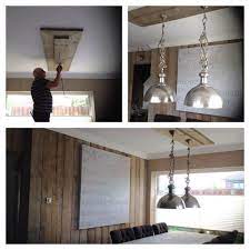 eindelijk mijn hanglampen voor de keuken gevonden door renatevandongen hanglamp thuisdecoratie lampen met hout