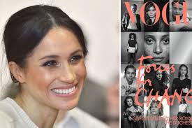 Megan Markle Vogue cover shows freckles