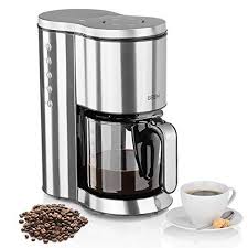 Beem Filterkaffeemaschine Edelstahl Glas Basic Selection Kaffeemaschine 1 25 L Glaskanne 1250 W Smart Filterkaffeemaschine Kaffeemaschine Edelstahl