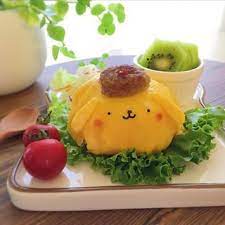5月25日 金 こんにちは ʾʾ 今日のおうちランチෆ ポムポムプリンでオムライス サラダ キウイ 今日はとっても良い天気 暑いくらいです w オムライス おうちランチ おひるごはん ランチ おうちごはん おうちカフェ