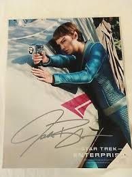 When enterprise first aired most of the commentary about the new show focused on her looks. Star Trek Enterprise Autogramm Jolene Blalock T Pol Signiert Eur 145 00 Picclick De