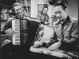 Joaquin Murphey steel guitar w Spade Cooley 1945 film Patricia McMahon