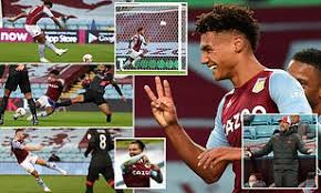 Telemundo deportes, liverpool, aston villa, premier league, inglaterra. Aston Villa 7 2 Liverpool Ollie Watkins Bags First Half Hat Trick On An Incredible Night Daily Mail Online