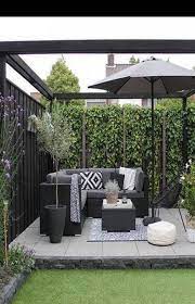 48 Comfy Outdoor Benches Ideas With L Shaped Design Small Garden Design Small Garden Garden Design
