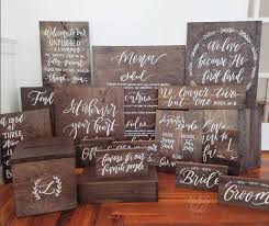 Complete Wooden Wedding Sign Packages Handmade By Mulberry Market Designs Weddin Rustic Wooden Wedding Signs Wooden Wedding Signs Wood Wedding Signs Rustic