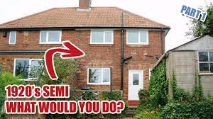 It says in the title 3 bedroom detached. Renovating A Small 1920 S 3 Bed Semi Detached House Part 1 Youtube