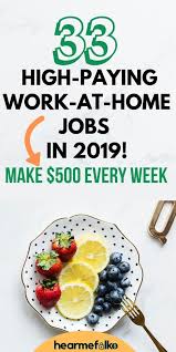 33 Online Jobs Without Investment And Registration Fees 25 Hr Legitimate Work From Home Home Jobs Work From Home Jobs